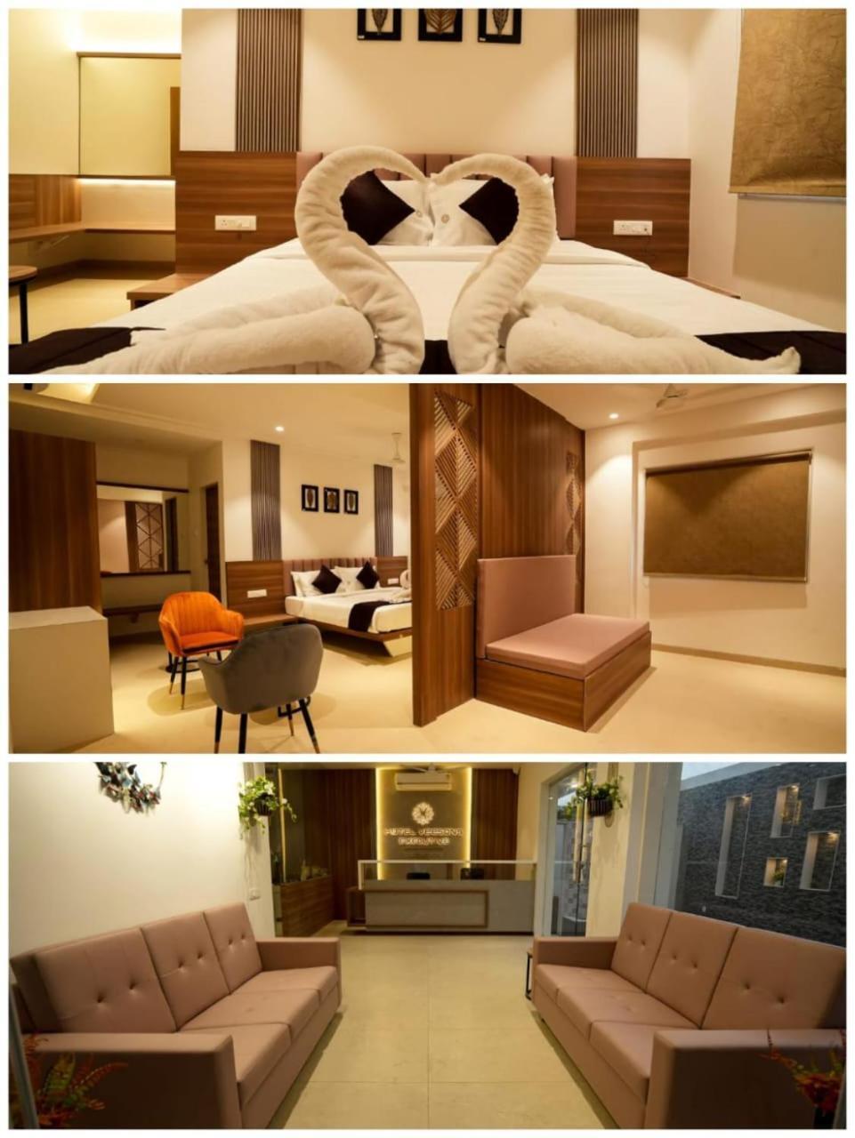 Hotel Veesons Executive سولابور المظهر الخارجي الصورة