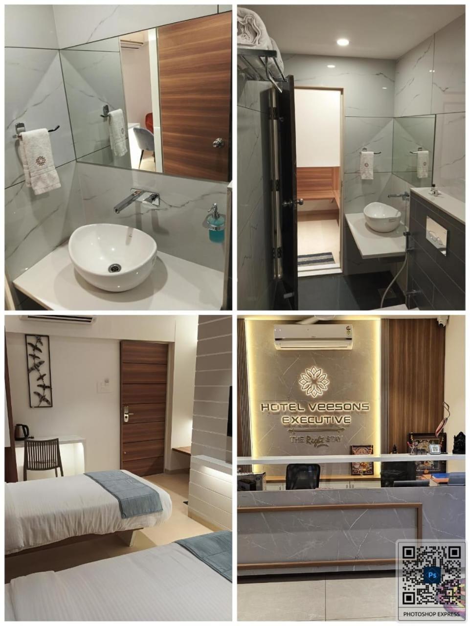 Hotel Veesons Executive سولابور المظهر الخارجي الصورة