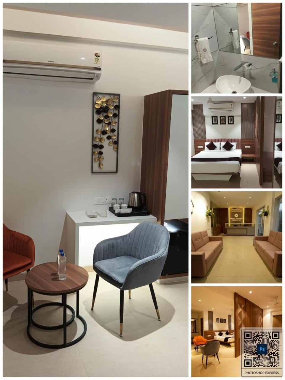 Hotel Veesons Executive سولابور المظهر الخارجي الصورة
